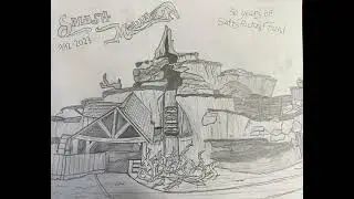 Splash Mountain Drawing and Music-Splash Mountain WDW Celebration