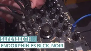 Endorphin.es BLCK_Noir Drum Module @ Superbooth 2018