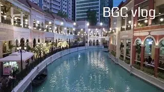 BGC Taguig Philippines - Bonifacio High Street, F1 Hotel, Venice Grand Canal Mall, etc.