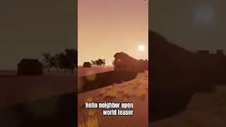 Hello neighbor open world teaser #fangame #helloneighbor #teaser #map