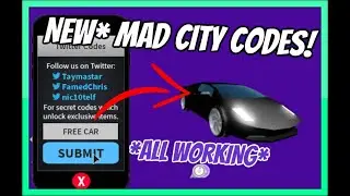 *NEW* MAD CITY CODES! *ALL WORKING* 2019 [Roblox]