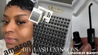 Amazon D.I.Y Lash Extension Kit for Under $20 Tutorial