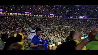 Qatar World  Cup Atmosphere inside the Stadium