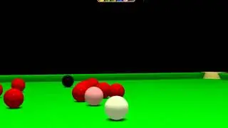 Обводящий удар снукер  - Virtual Pool 4