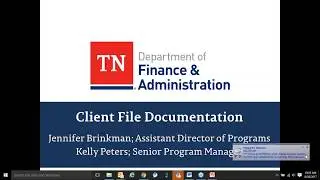 Program Documentation and Reporting Standards