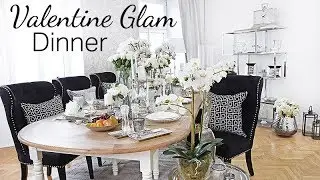 Luxury Dining Room - Valentine Glam Dinner Makeover Pure Velvet Interior