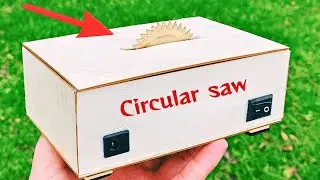 I BUILT A MINI CIRCULAR SAW (SAFE?) | Я СОБРАЛ МИНИ ЦИРКУЛЯРНУЮ ПИЛУ