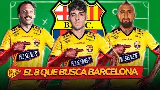 🚨El NUEVO REFUERZO QUE BUSCA BARCELONA SC🔥 &iquest;Arturo Vidal - De la Cruz - Lorenzo Faravelli?