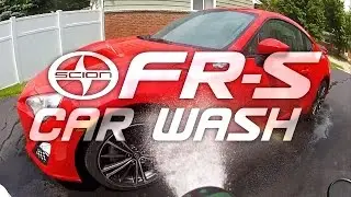 Scion FR-S Car Wash (GoPro Video)