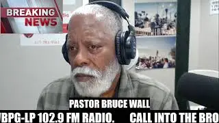 Pastor Bruce Wall with the Morning Inspiration Broadcast on Boston Praise Radio & TV