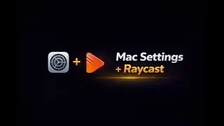 Основные настройки macOS и установка Raycast для разработчиков