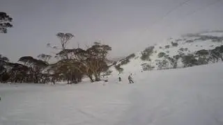 Perisher - Happy Valley T-Bar (north of North Perisher) - 09 July 2016