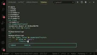 Learning Python - For Loops