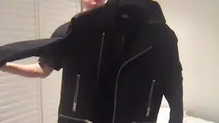 Raf By Raf Simons (Archives) AW06 Wool Perfecto Try On)
