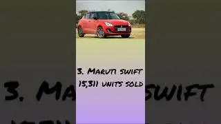Top 10 most selling cars in january 2024। #subscribe #viral #automobile