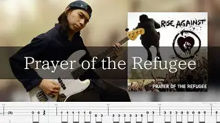 Rise Against - Prayer of the Refugee Bass Cover 弾いてみた TAB