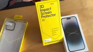 Rhinoshield case and screen protector unboxing | iPhone 14 pro max