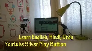 Learn English, Hindi, Urdu with Ifactner | Youtube Silver Play Button