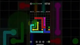 Flow Free - Intro - Classic - 9x9 hard - Level 10