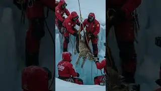 #shortvideo#AnimalRescue #LynxRescue #WildlifeRescue #SnowRescue #RescueStory #AIWildlife