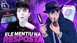 DESMASCARANDO o VÍDEO RESPOSTA do @Mamute Congelado (Mamute Xerocado) - Detetive Youtuber