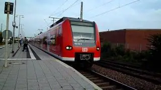 Abfahrt einer Baureihe 425 in Dreifachtraktion