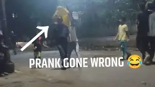 PLASTIC WRAPPING PRANK ON RANDOM PEOPLE *GONE WRONG* 😂