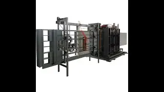 Energy-saving 3d styrofoam eps foam mesh wire wall panel machine