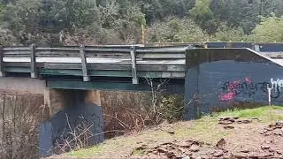 Bear River flows at Dog Bar  bridge March 2, 2025, 140 cfs