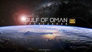 TOWN ON THE GULF OF OMAN, UNITED ARAB EMIRATES. | KHORFAKKAN | 4K | TOUR