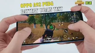 Oppo A92 2020 test game Pubg Mobile & Battery Drain test