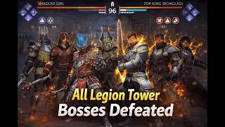 LEGION TOWER COMPLETE ✅ | All Bosses Defeated 🔥 | Shadow Fight 3🔥