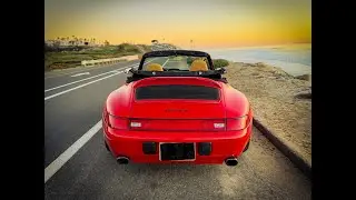 1995 Porsche 911 Cabriolet Tiptronic Cold Start