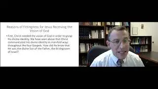 M1 Lect 15  Jesus' Human Knowledge