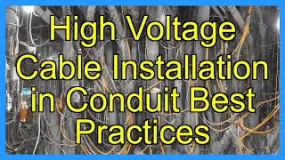 High Voltage Cable Installation in Conduit Best Practices