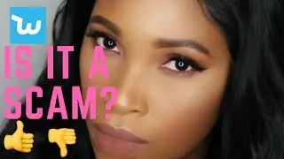 WISH APP Wig Review| Trying On Cheap Wig