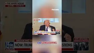 WATCH: President Trump reveals his &lsquo;happy Trump&rsquo; pin