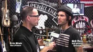 Silvertide/Shinedown's Nick Perri talks w Eric Blair @ Namm 2013