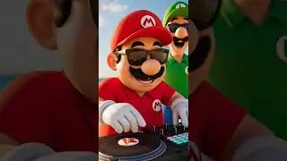 Mario Bros Electronic Music #mariobros #shorts #edm