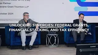 Unlocking Synergies: Federal Grants, Financial Stacking, and Tax Efficiency