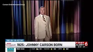 Today in History - Oct. 23: Comedy legend, Nebraska celeb Johnny Carson born