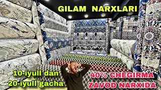 ГИЛАМ НАРХЛАРИ ФАКАТ 10 кун ЗАВОД НАРХИДА БЕРИЛАДИ NEMRAN GILAM NARXLARI
