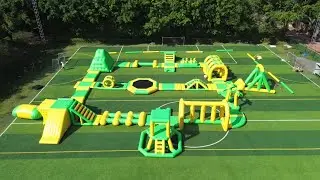 How to #installation #inflatable  #waterpark, #funny #water #park for #kids & #adults