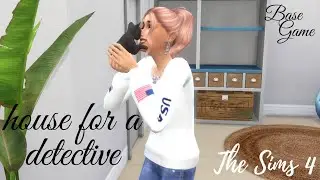 🤍🌿House for detective &bull; Functional ideas | Tutorial | No CC | The Sims 4