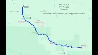 Wolf Pen Gap - Part 1 -  Moonshine Acres to Wolf Pen Gap Campground
