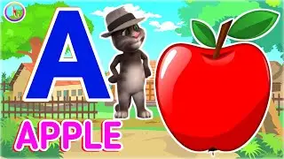 A for apple | अ से अनार | Abcd | Phonics Song for Children 