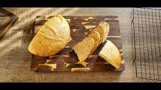 Простой цельнозерновой хлеб | Рецепт в описании | Baking whole wheat bread