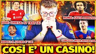 ROMA: SALTANO TUTTI? CHE SUCCEDE? JUVE-CHIESA CI SIAMO. INTER BEFFATA, NAPOLI SOGNA! MILAN...