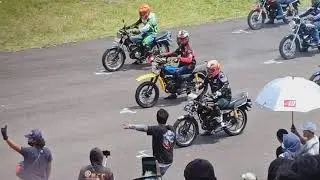 #RBB YAMAHA YT ADU NYALI BERSAMA RX KING DI ACARA RBB DI SIRKUIT GERIMANG SUBANG
