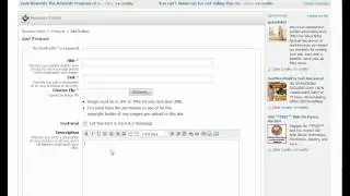 How to set up your APSense Business Center - part 3: Products and services